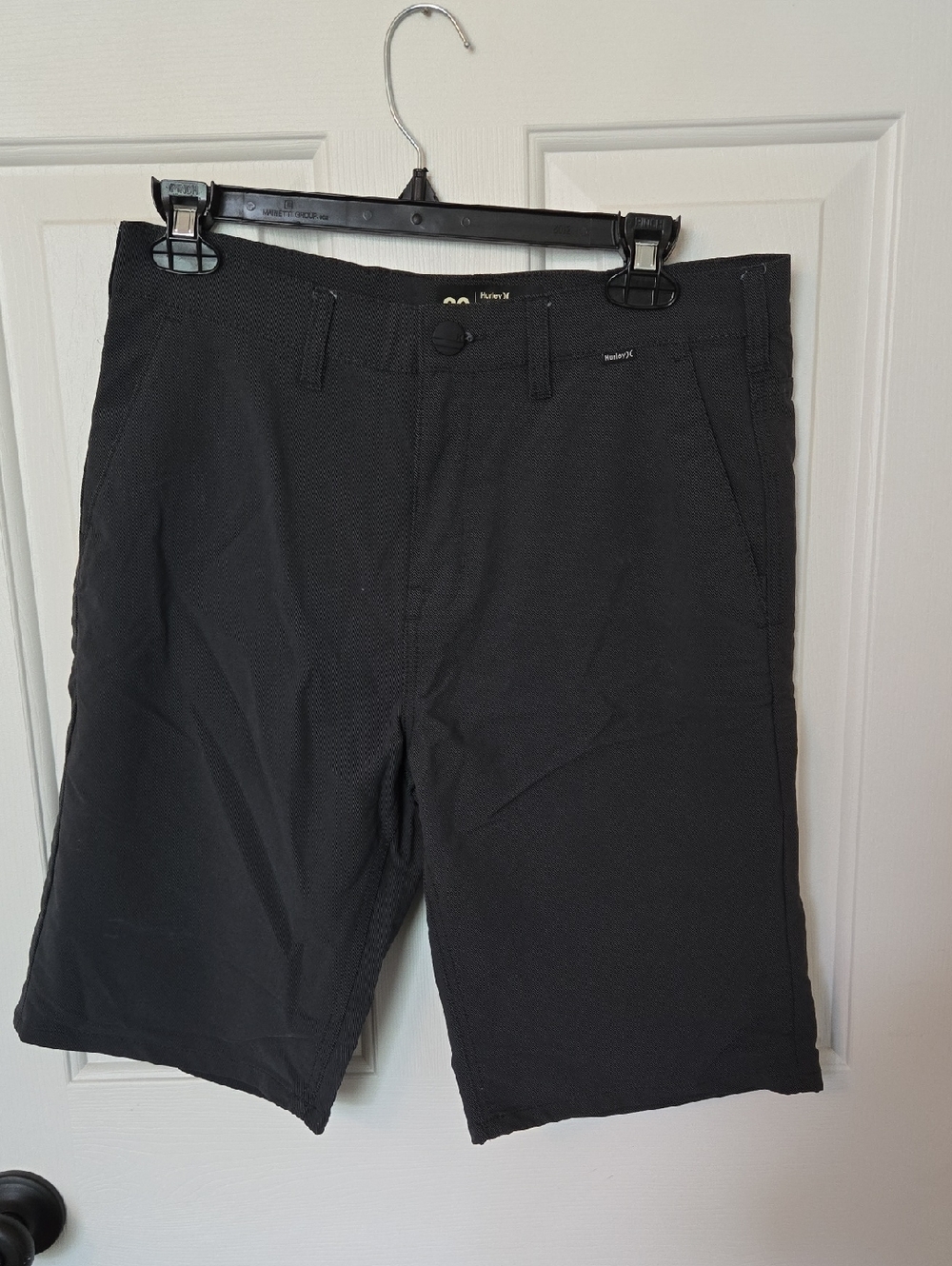 Hurley Charcoal Flat Front X20- Dri Boys Shorts Size 20